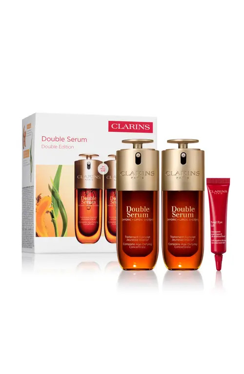 Clarins Double Serum Double Edition Anti-Aging Set $312 Value at Nordstrom | Nordstrom