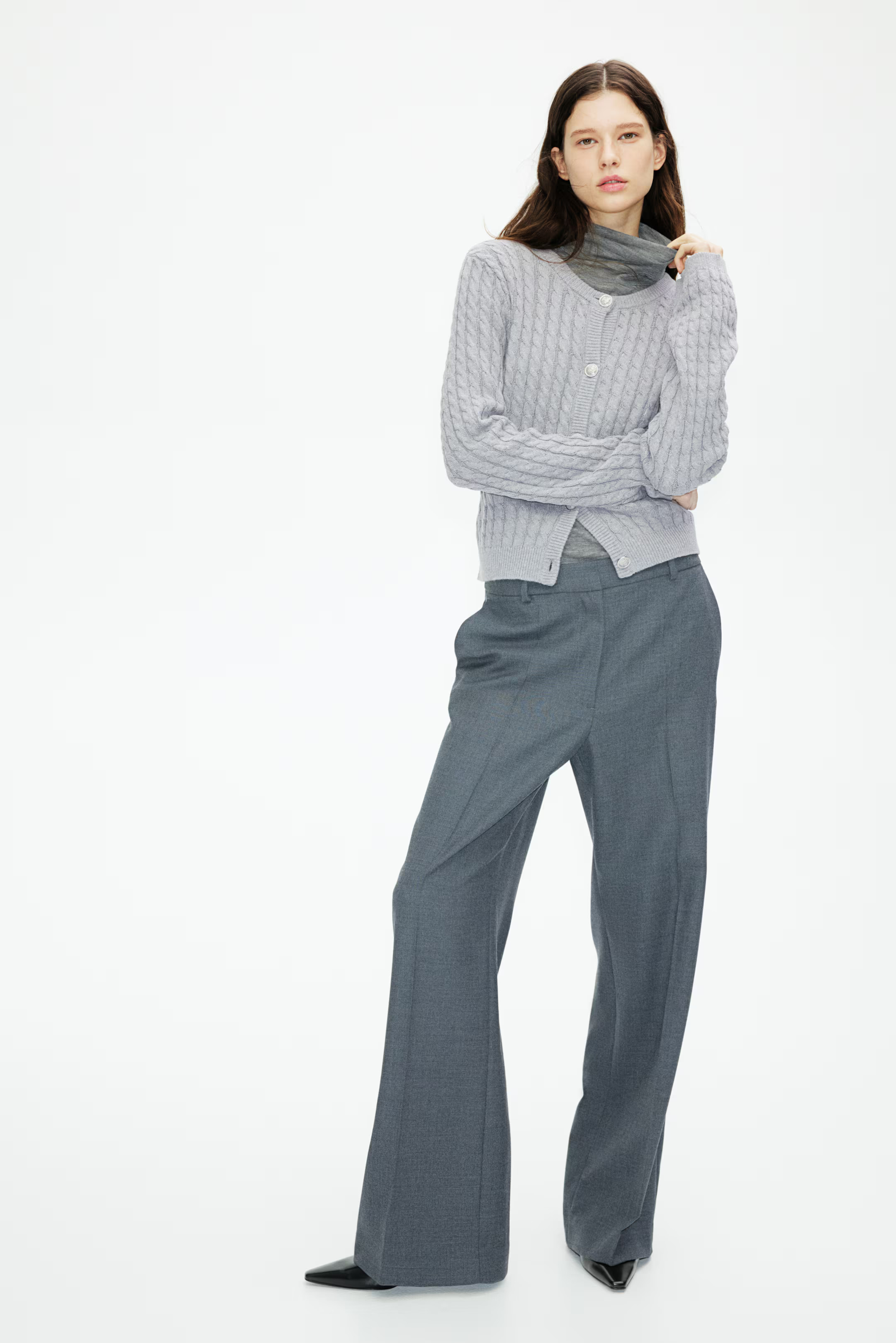 Cable-knit cardigan | H&M (UK, MY, IN, SG, PH, TW, HK)