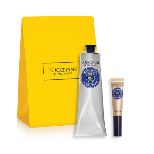 Shea Butter Hand Cream & Cuticle Oil Duo | L'OCCITANE UK | L'OCCITANE UK/IE
