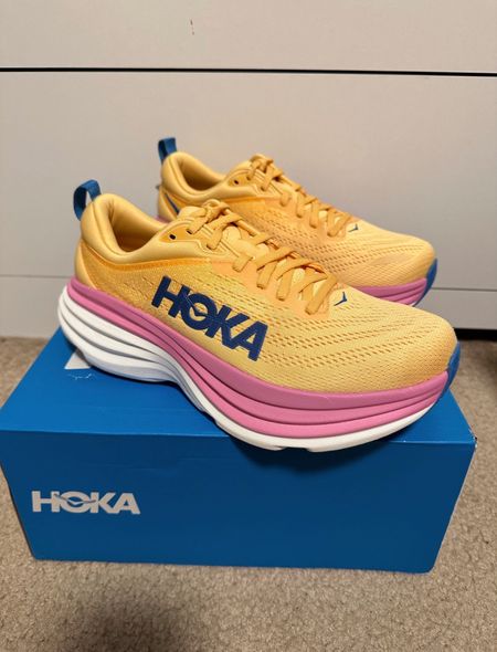 My favorite #Hoka Bondi 8s are on sale! Such a good price! Over $30 off. Multiple colors too! They run TTS and are so comfy!!

#LTKstyletip #LTKsalealert #LTKshoecrush