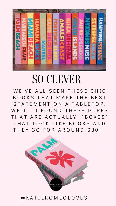 You HAVE to see these boxes that double as books! The price is so good too!

#LTKhome #LTKFind #LTKunder50