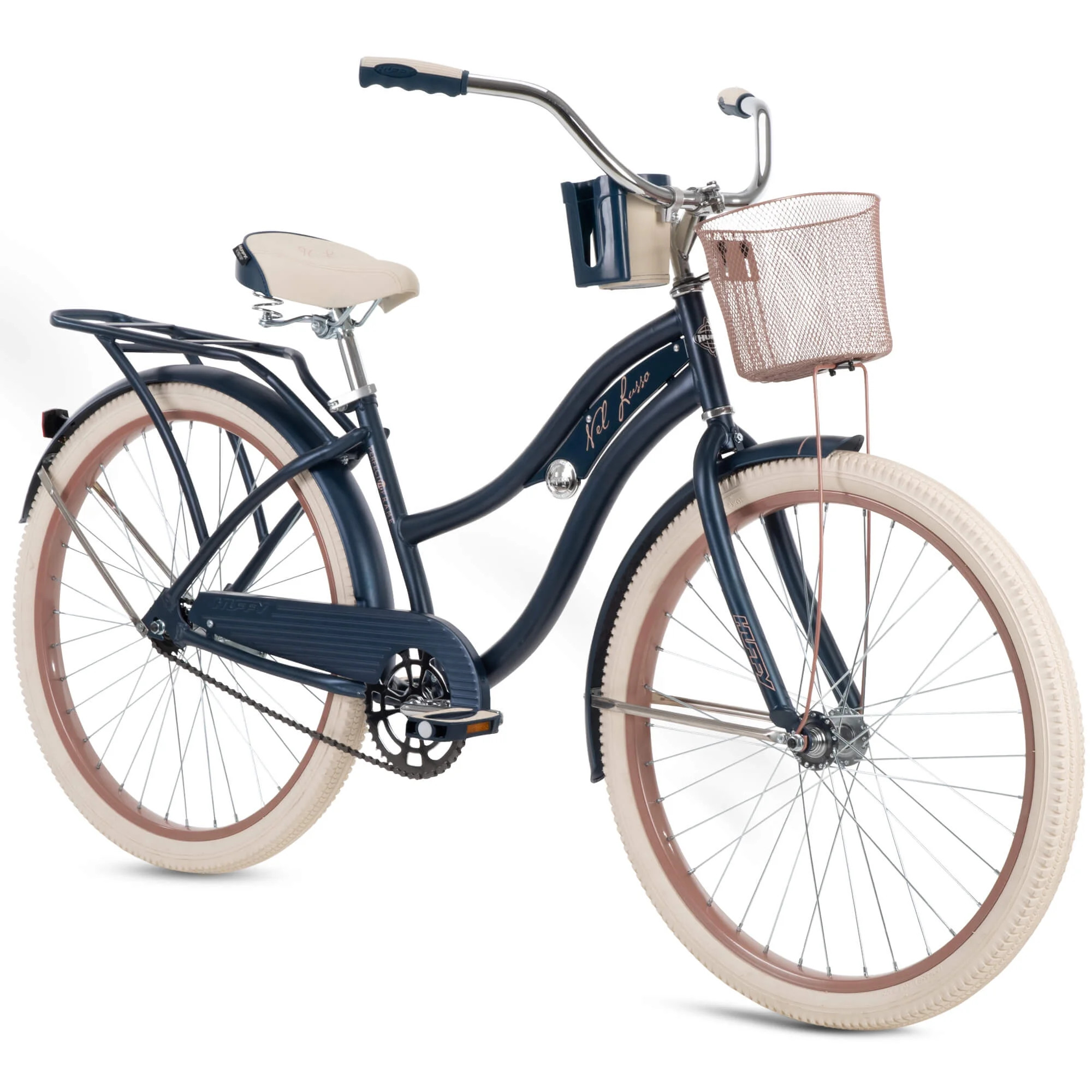 Huffy 26" Nel Lusso Women's Beach Cruiser Bike, Blue | Walmart (US)
