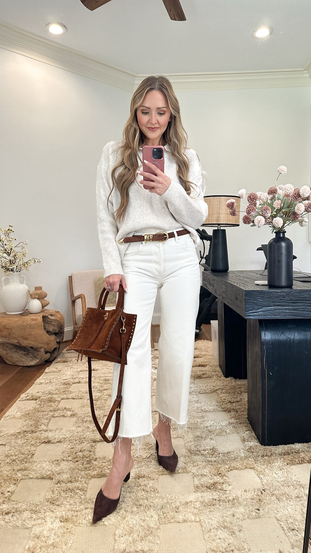 GRWM! This $40 cozy knit sweater comes in 4 different colors and it’s one you’re gonna wear on repeat! Wearing the oatmeal shade here in size small for reference.



#LTKStyleTip #LTKFindsUnder100 #LTKShoeCrush