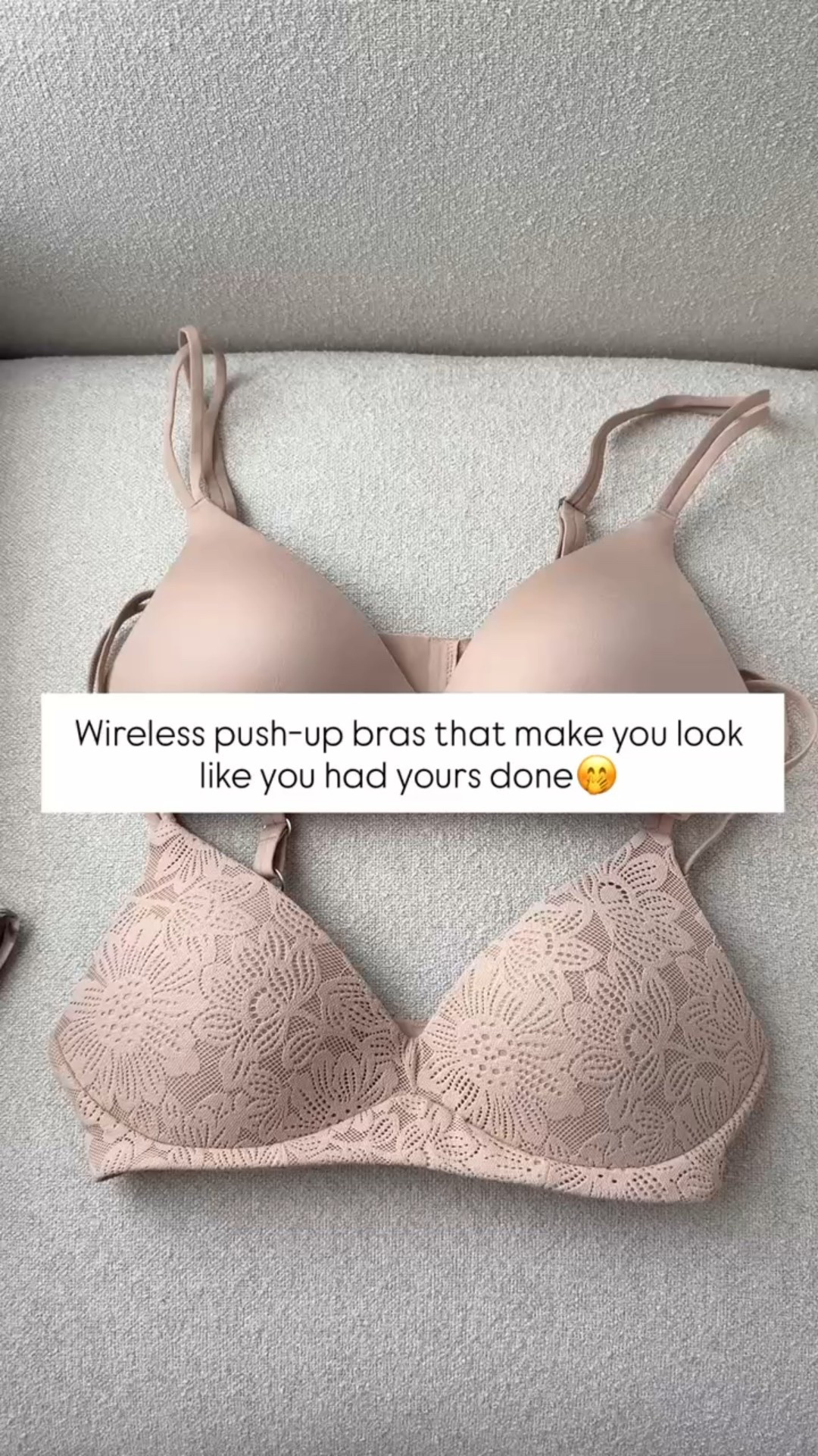 Expensive stuff that is 1,000% worth it! Wireless push up bras - these are incredible!! Adjustable straps and hook and eye closure. I did my normal size, 32b.


#LTKPetite #LTKgrwm #LTKootd