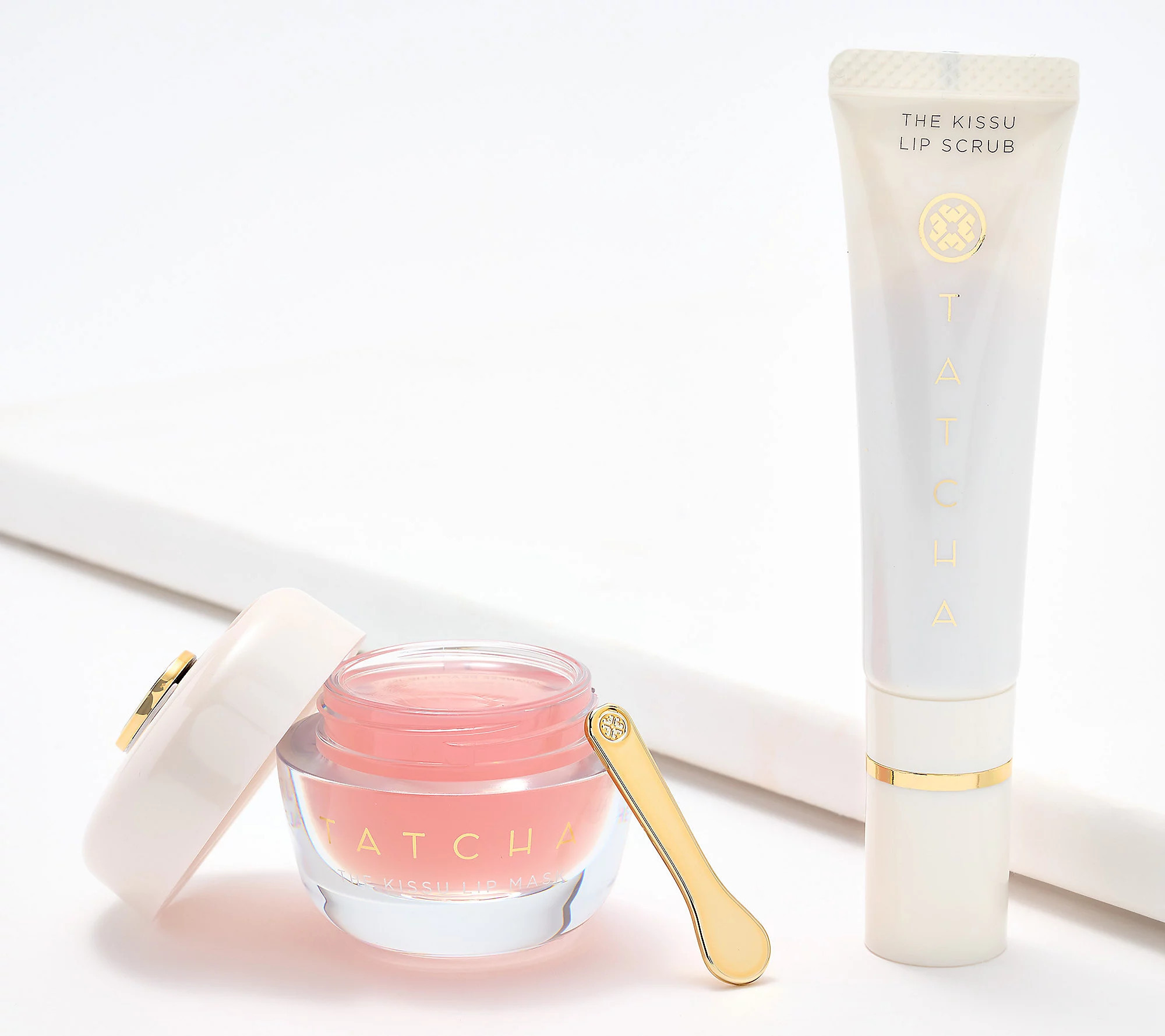A-D TATCHA Kissu & Kissu Lip Scrub Auto-Delivery | QVC