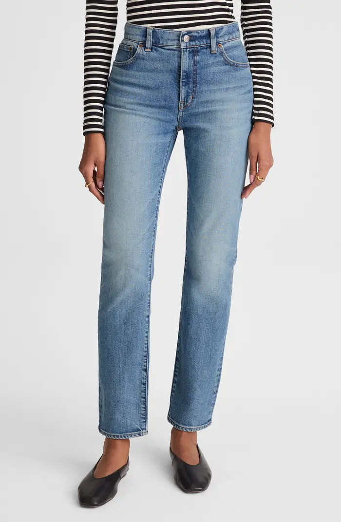 The Jules Ankle Slim Straight Leg Jeans | Nordstrom