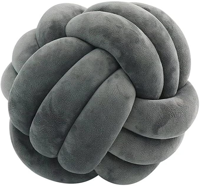 KUCCO Knot Pillow Ball Round Cushion Pillows, Children Room Decoration Plush Toys Baby Photograph... | Amazon (US)