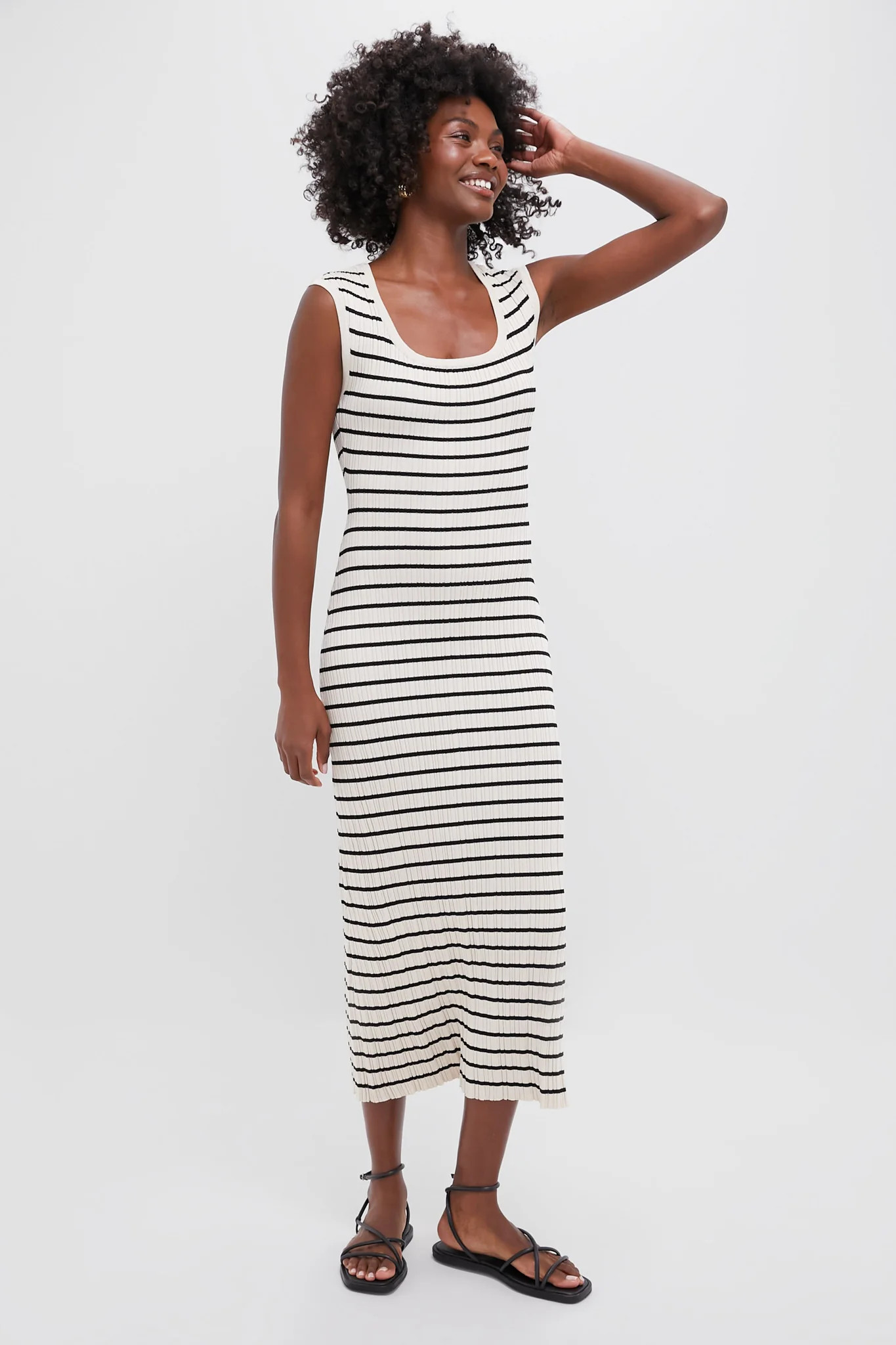 Sandshell Gisele Stripe Midi Dress | Tuckernuck (US)
