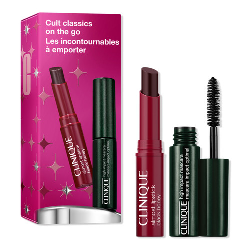 Cult Classics On The Go: High Impact Mascara + Black Honey Mini Set | Ulta