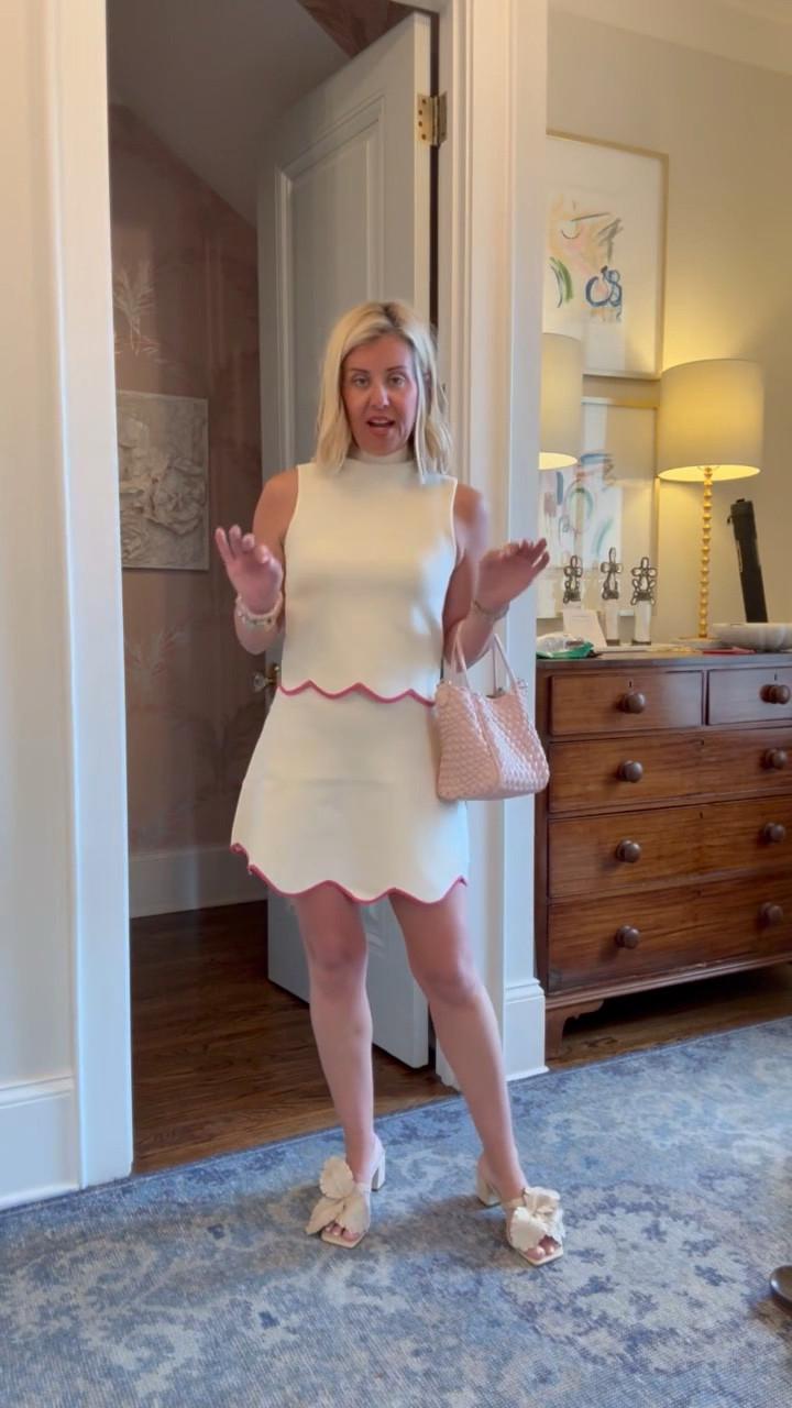 This outfit is so dang cute!! Wear this separately or together. Wear it casual or totally dress it up! 
Top - xs
Skirt - xs (size up for length) 
Shoes  - 38

#LTKdayinmylife #LTKOver40 #LTKmomlife