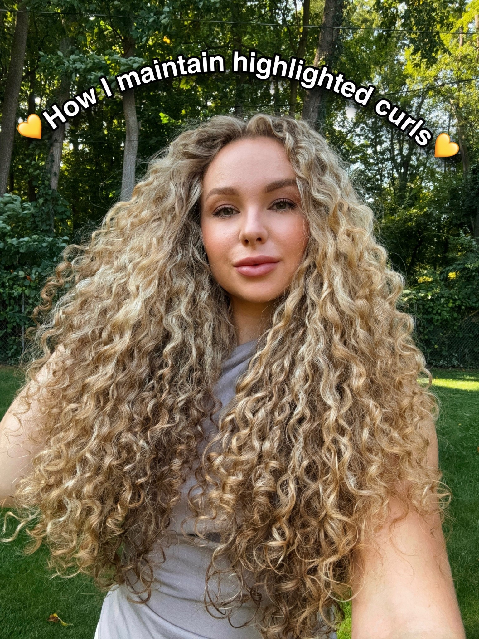 Curl maintenance for highlighted hair! #curlyhair #haircare 

#LTKBeauty