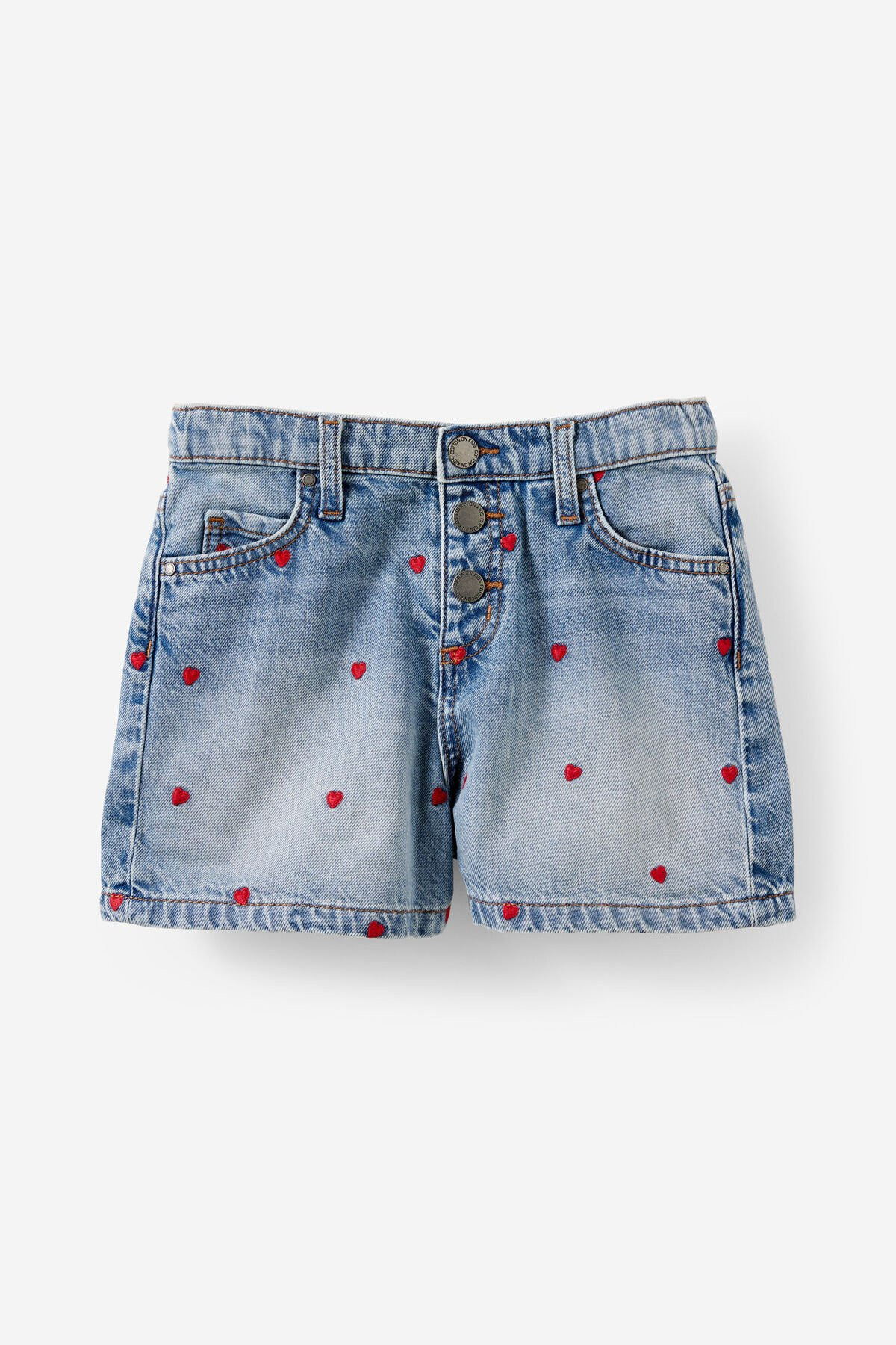 Snap Front Denim Short | Cotton On (US)