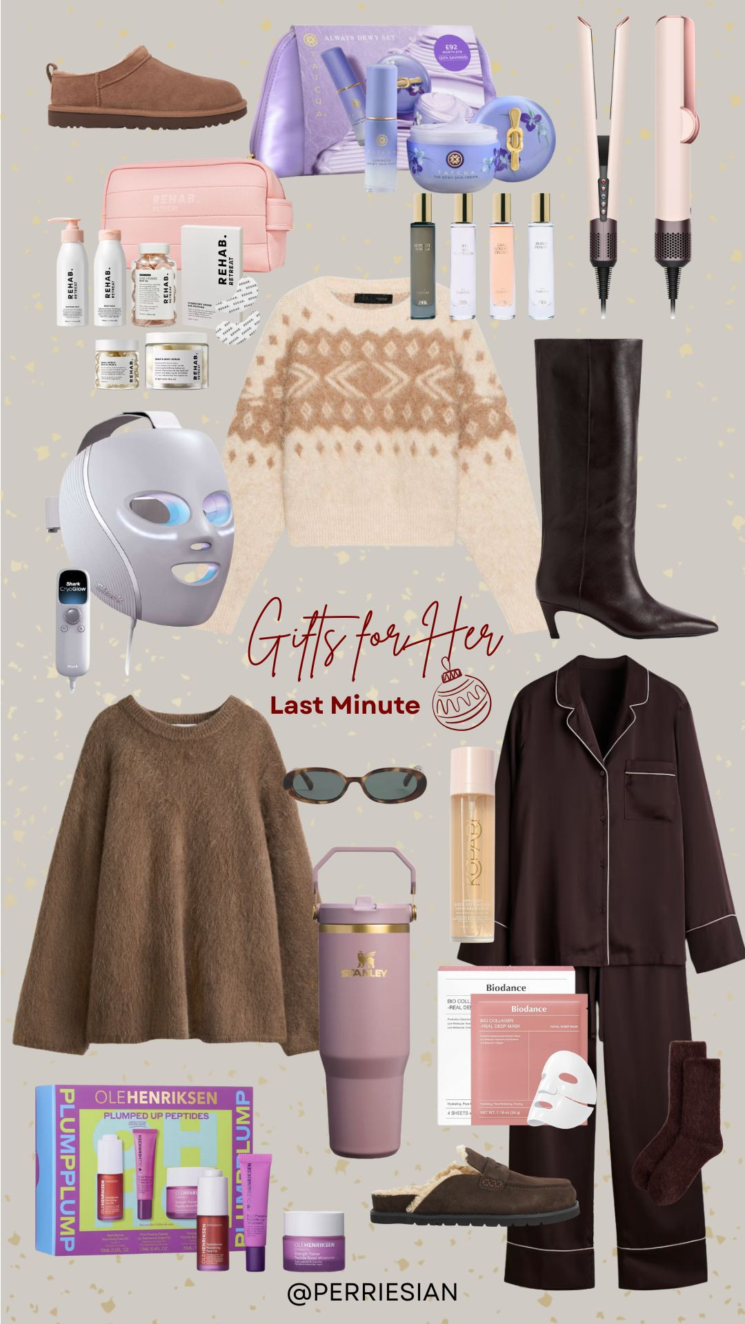 Last minute Christmas Gifting Ideas with good delivery options to get just in time for Christmas ! ✨
 
Christmas Gifts for Her,  Christmas Ideas, H&M, Knitwear, Pyjamas, Shark Facemask, Knee High Boots,  Zara, Beauty, Fragrance 

#LTKbeauty #LTKgiftguide #LTKfestive