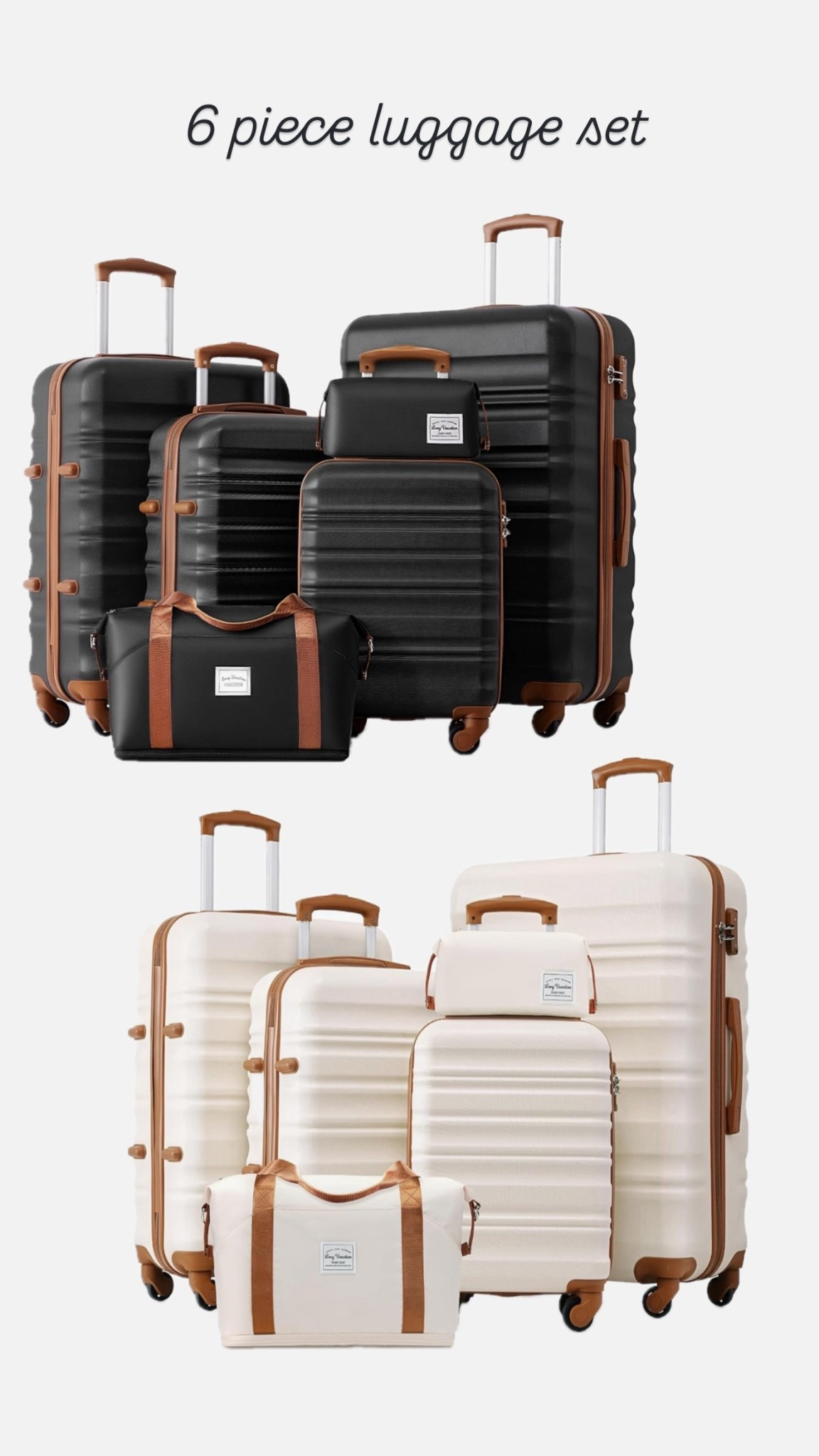 Big sale on 6 piece luggage set! 

#LTKTravel