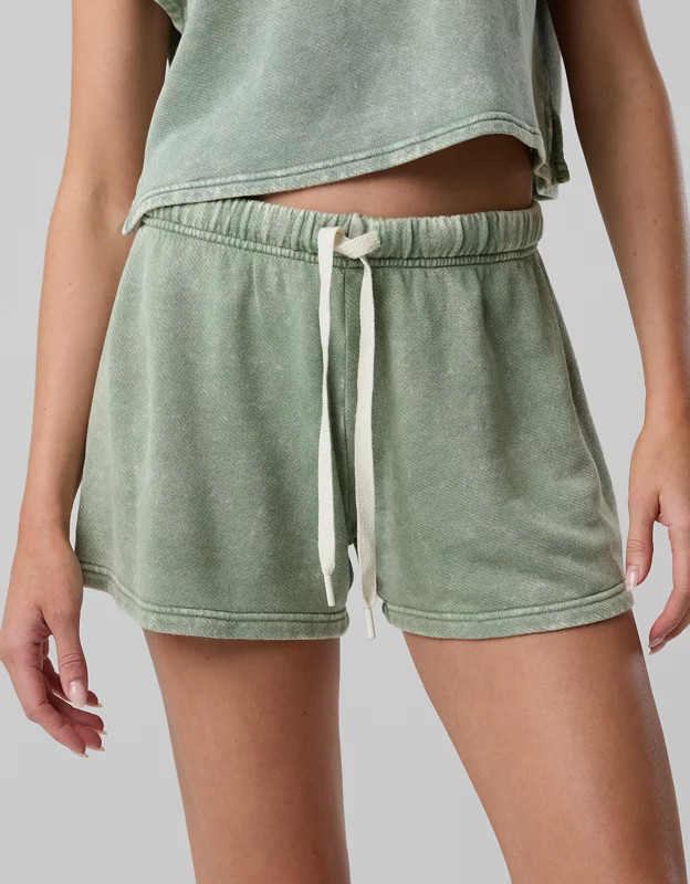 OFFLINE By Aerie Keep It 100 Terry Short | American Eagle Outfitters (US & CA)