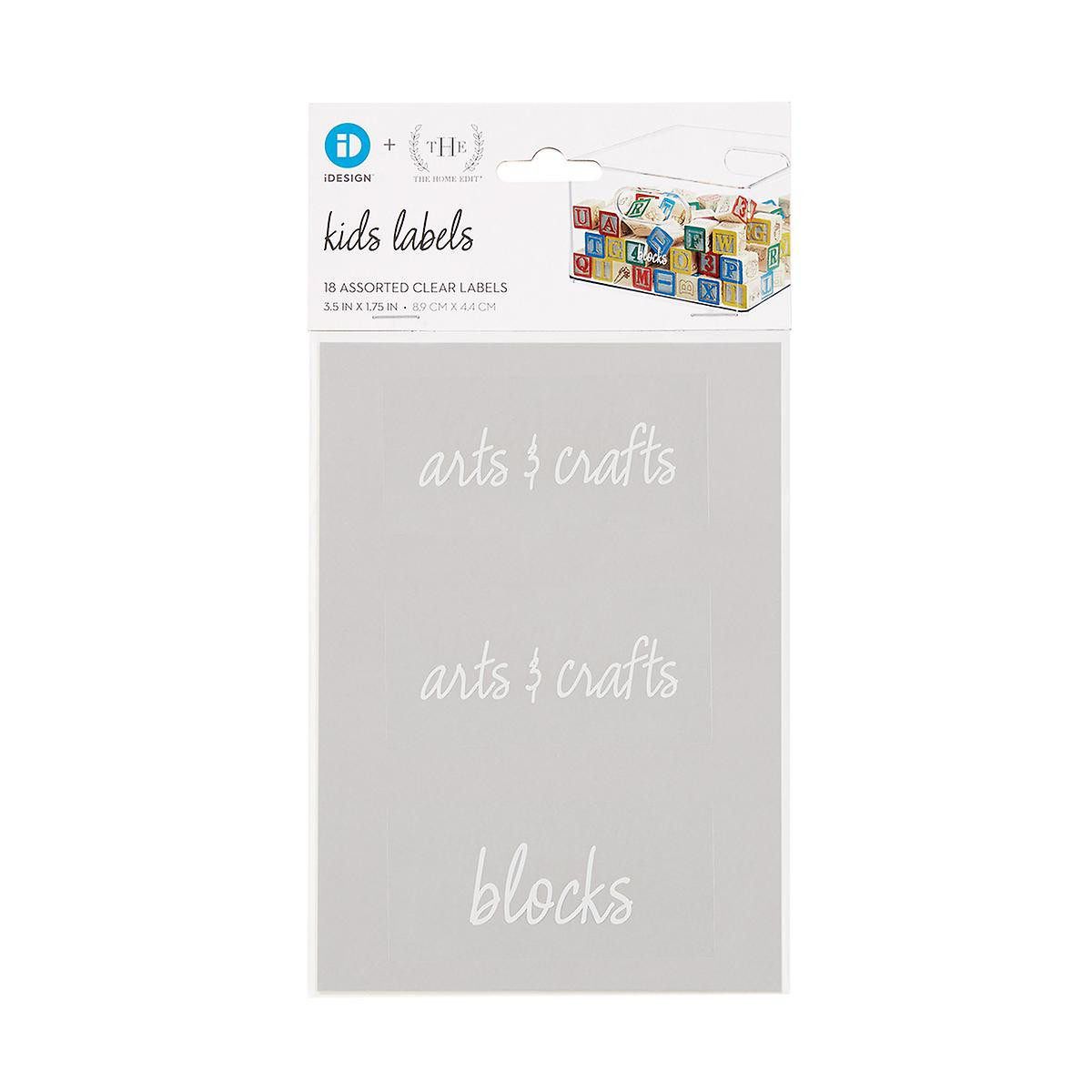 The Home Edit by iDesign Kids' Labels | The Container Store