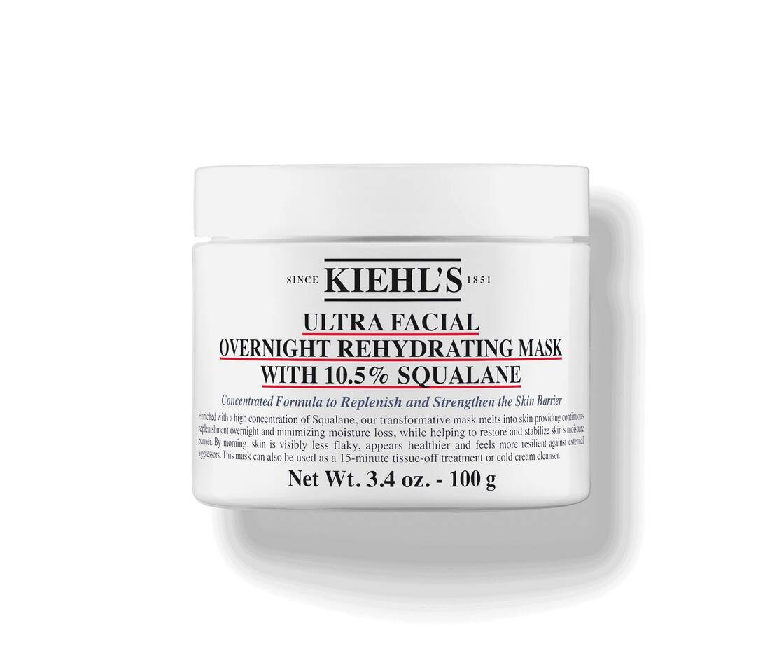 Ultra Facial Overnight Hydrating Face Mask with 10.5% Squalane – Kiehl’s | Kiehls (US)
