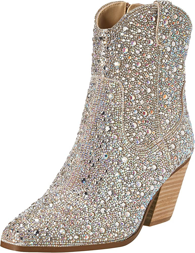 Betsey Johnson Women's Diva Western Boot | Amazon (US)