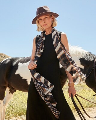 Ponte Sleeveless Maxi Dress | Chico's