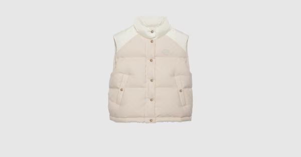 GG cotton canvas padded vest | Gucci (US)