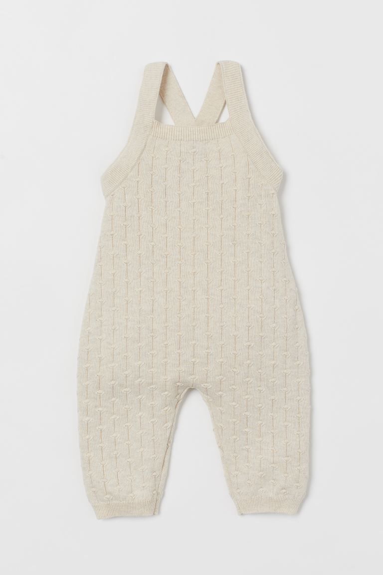 Pattern-knit Overalls | H&M (US + CA)