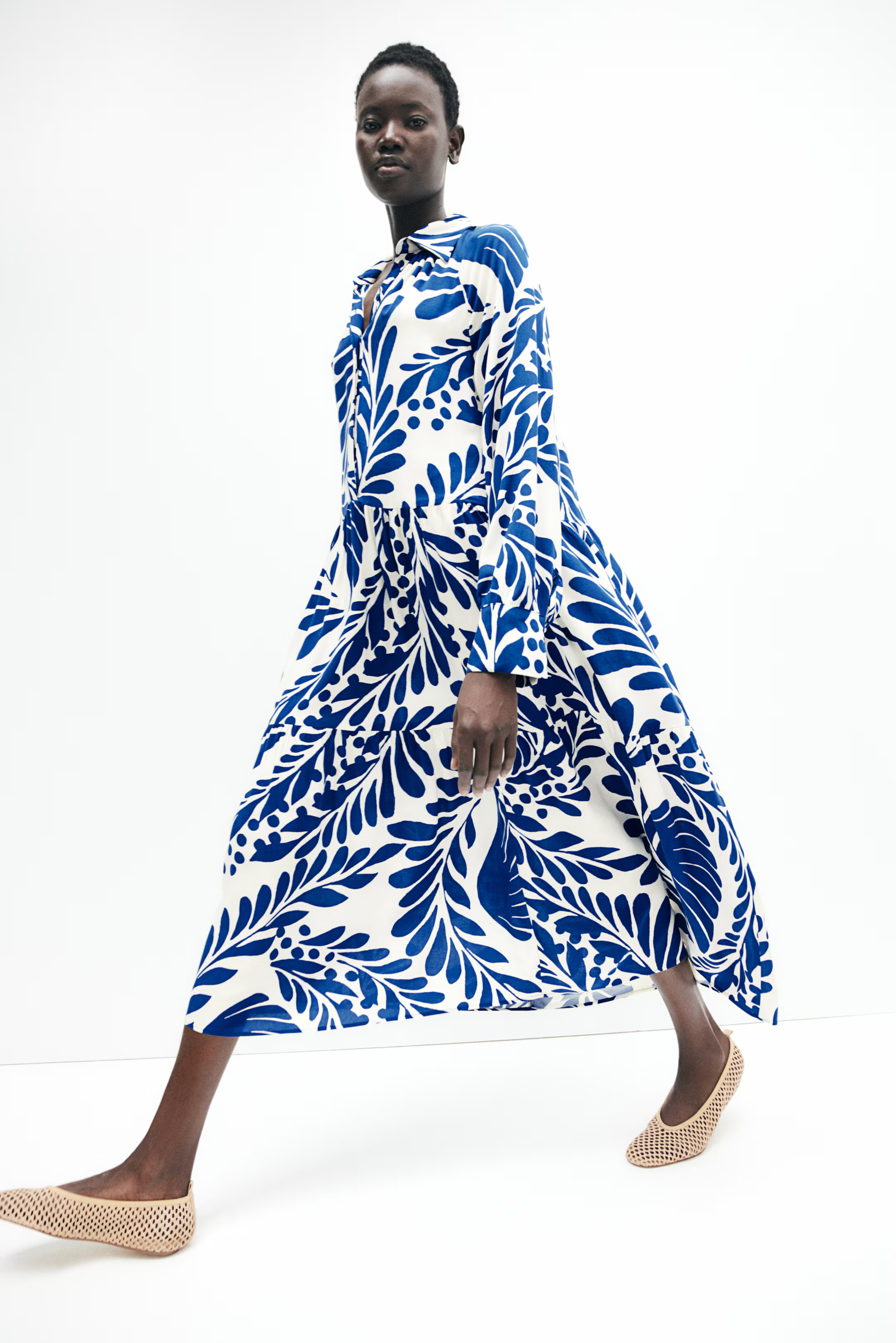 Viscose Shirt Dress | H&M (US + CA)