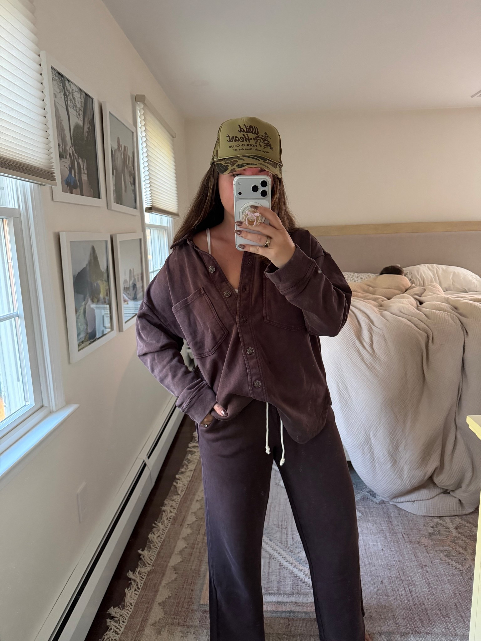 In a M in the top & bottom 🤎 also have this set in the denim color way 

#LTKSeasonal #LTKGiftGuide #LTKHoliday