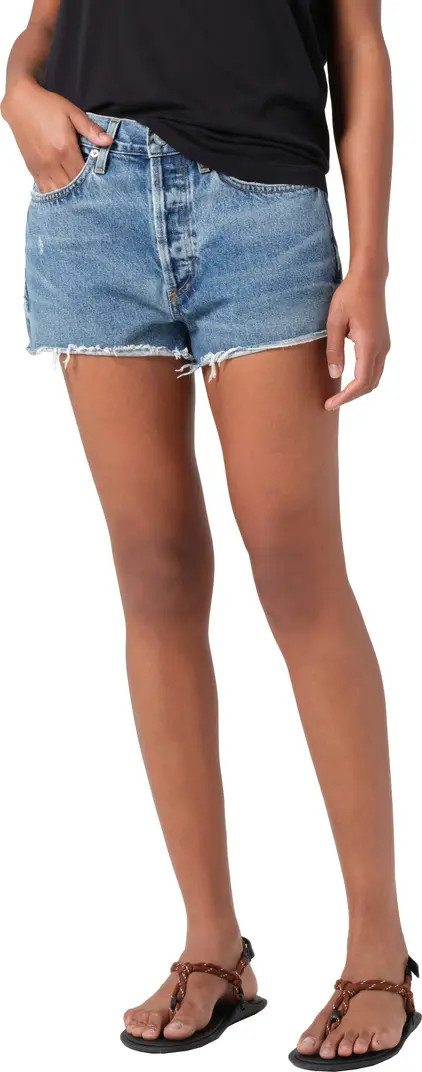 Parker High Waist Denim Cutoff Shorts | Nordstrom