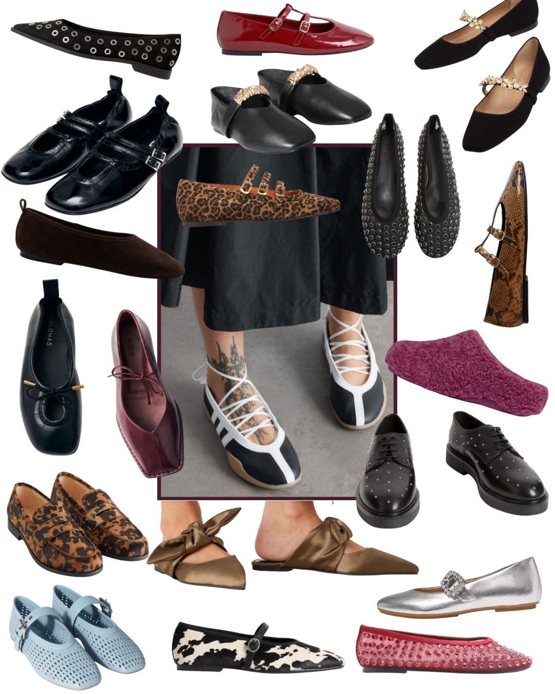 Interesting flat shoes you can wear with skirts dresses or trousers. I’ve included every day flats, party, Mary Jane’s, wide fit and standard fit, slip ons, mules, lace ups, loafers and more.

#LTKshoes #LTKuk