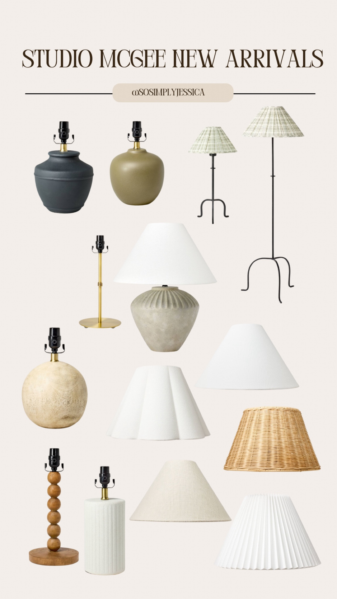 Shop your favorites! The new collection has officially launched.

Target, Studio McGee, Target finds, Target home, home, decor, lamps 

#LTKSeasonal #LTKU #LTKHome