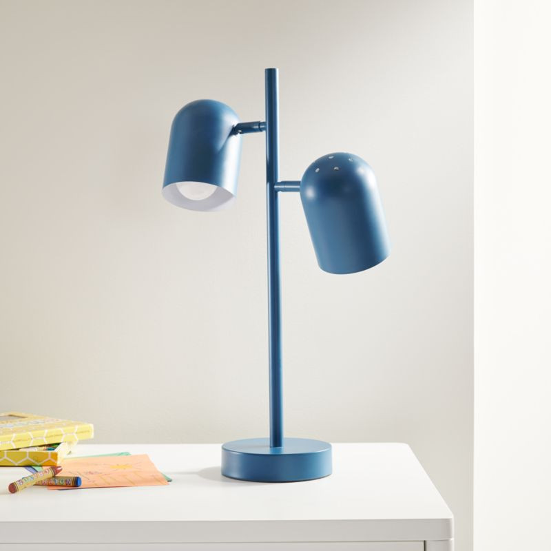 Blue Touch Table Lamp + Reviews | Crate & Kids | Crate & Barrel