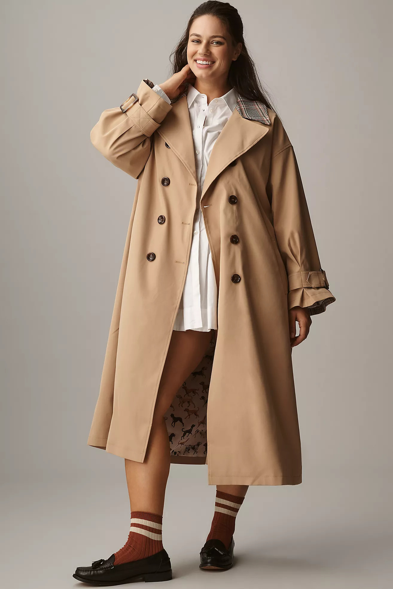 Maeve Hound Trench Coat | Anthropologie (US)