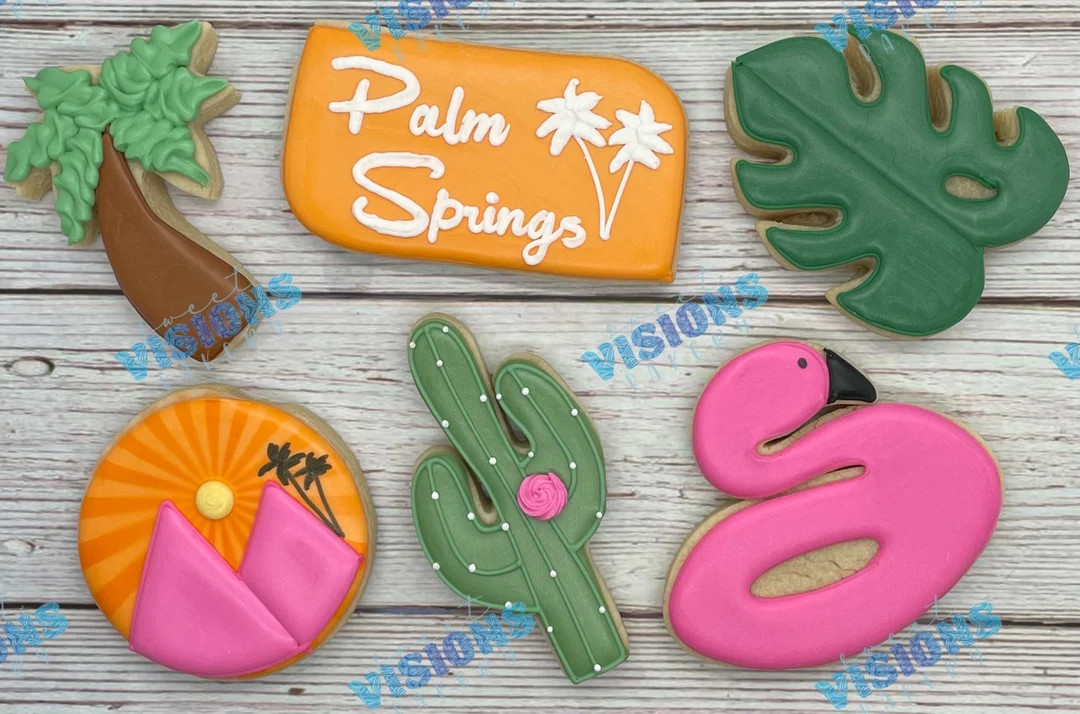 Palm Springs Cookies - Etsy | Etsy (US)