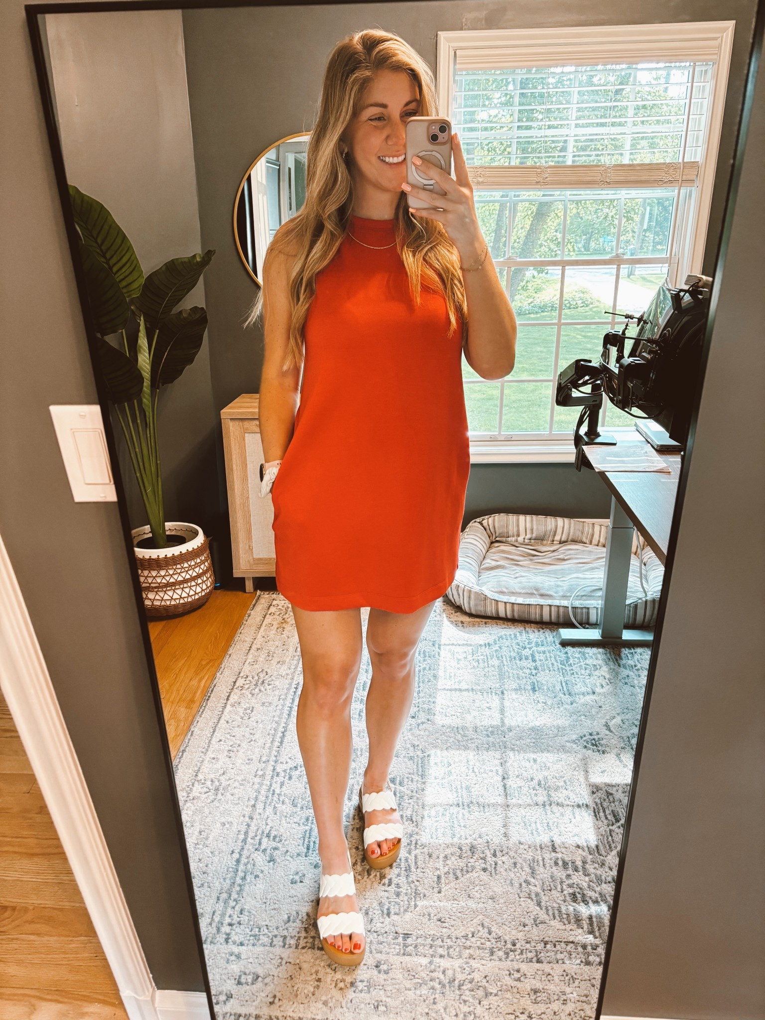 Comfiest dress with pockets! And the perfect shoes for summer! 

#LTKSaleAlert #LTKBump #LTKSeasonal