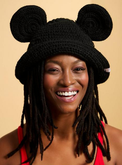 Disney Mickey Mouse Figural Knit Bucket Hat — BoxLunch Exclusive | BoxLunch