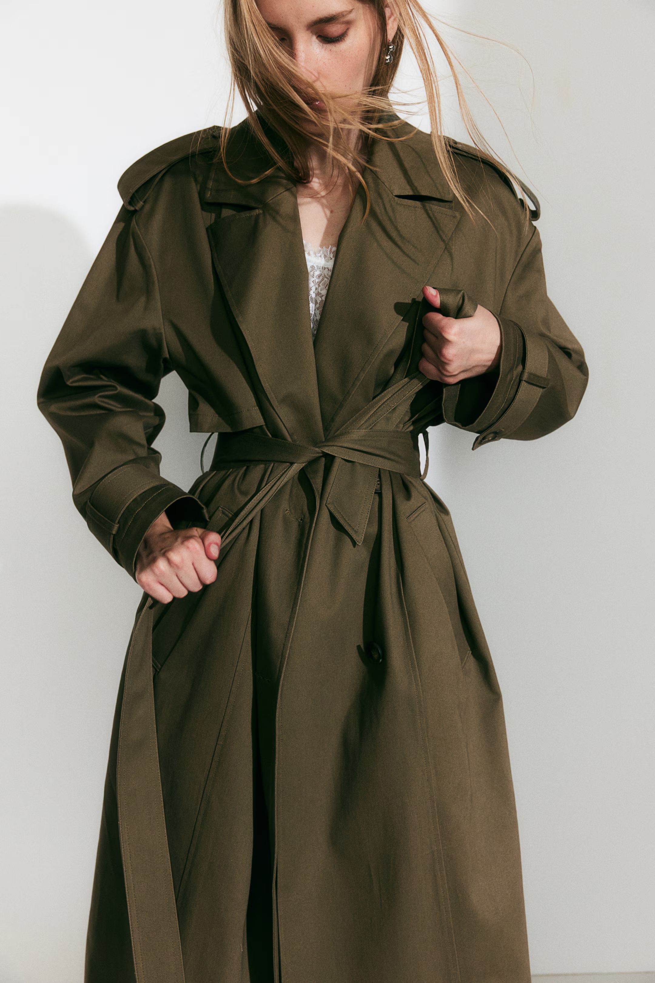 Twill trench coat | H&M (UK, MY, IN, SG, PH, TW, HK)