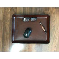 Handmade Large Leather Valet Tray, 7 Sizes Available, Desk Tray For Men, Catchall Groomsmen Gift | Etsy (US)