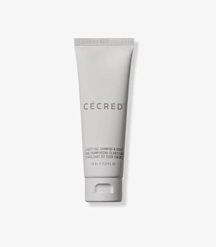 Cecreds Clarifying Shampoo & Scalp Scrub with Fermented Purple Willow Bark, Tea Tree Oil, 2.5 Fl Oz, All Hair Types, Color Safe | Amazon (US)