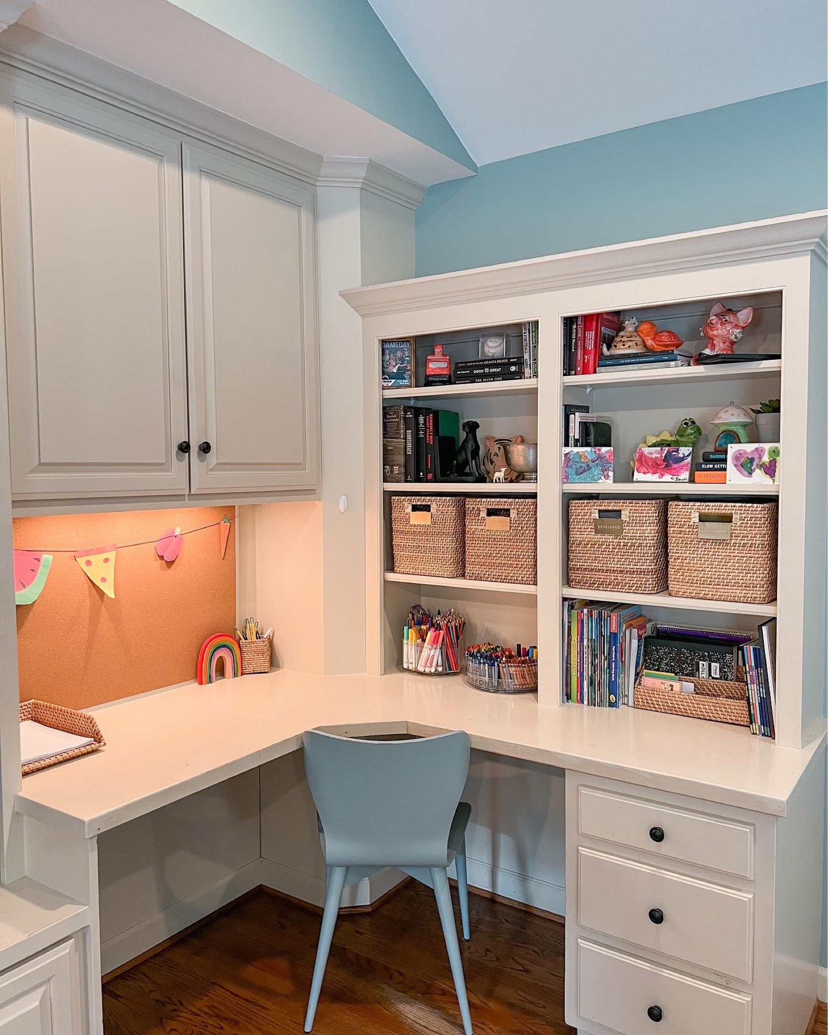 Kids art area🌈🎨✨

#LTKhome #LTKkids