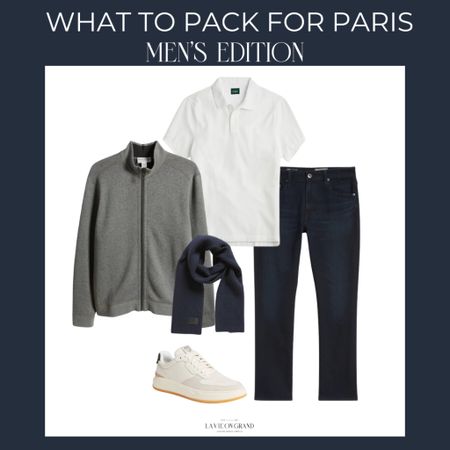 What Men Can Pack For Paris
Paris Travel 
Sneakers
Denim 
Polo Shirt
Scarf
Zip Jacket 

#LTKstyletip #LTKtravel #LTKmens