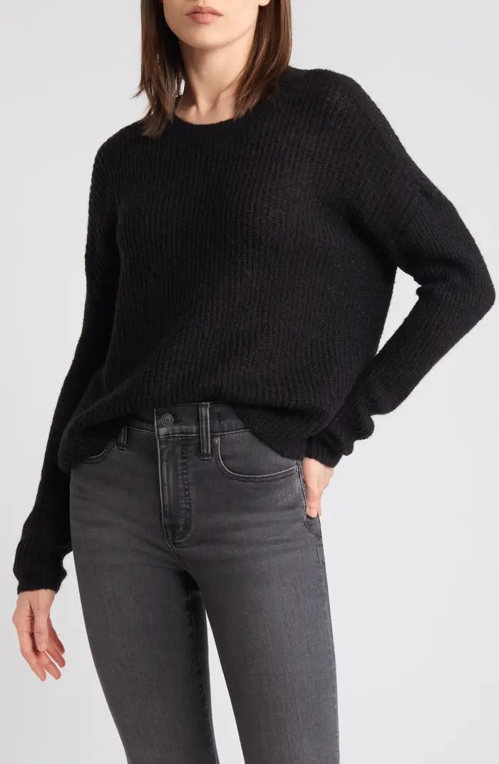 Madewell Ribbed Crewneck Sweater | Nordstrom | Nordstrom