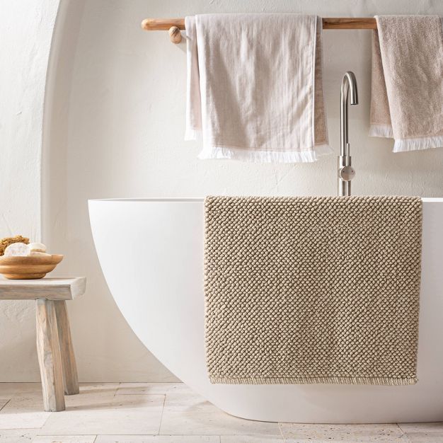 21"x34" Textured Bath Mat - Casaluna™ | Target