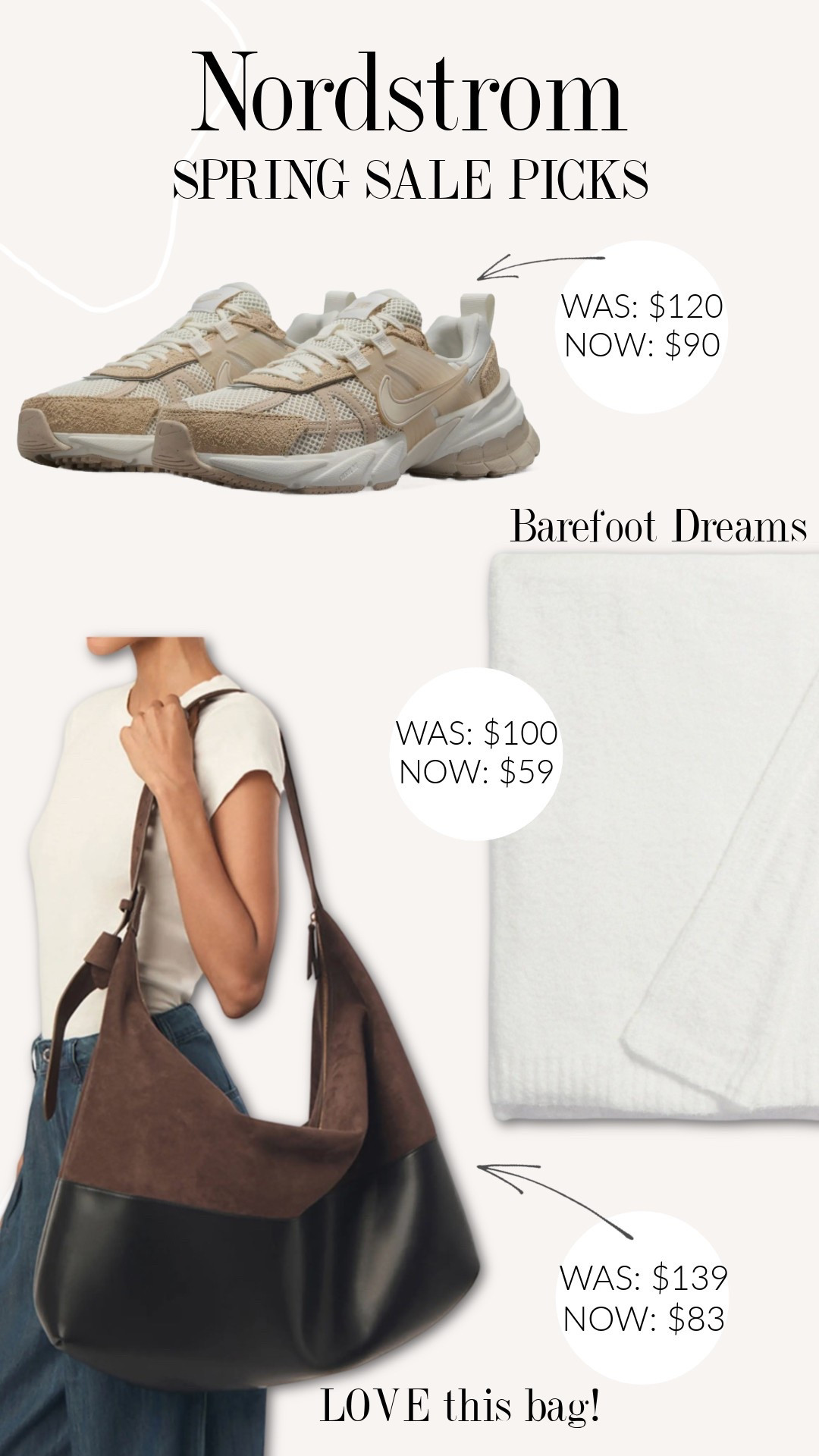 Nordstrom’s Spring Sale started today and ends March 24th! So many good pieces on sale!! I love these Nike V2K Run Sneakers with hints of suede🌸✨

#LTKSeasonal #LTKSpringSale #LTKSaleAlert