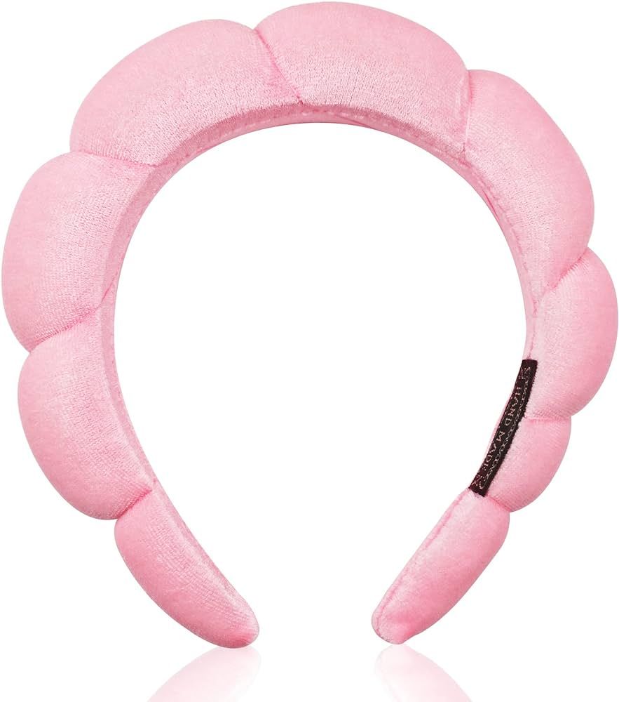 Ayesha Spa Headband for Women Sponge Headband for Washing Face Clouds Soft Hairband Skincare Make... | Amazon (US)