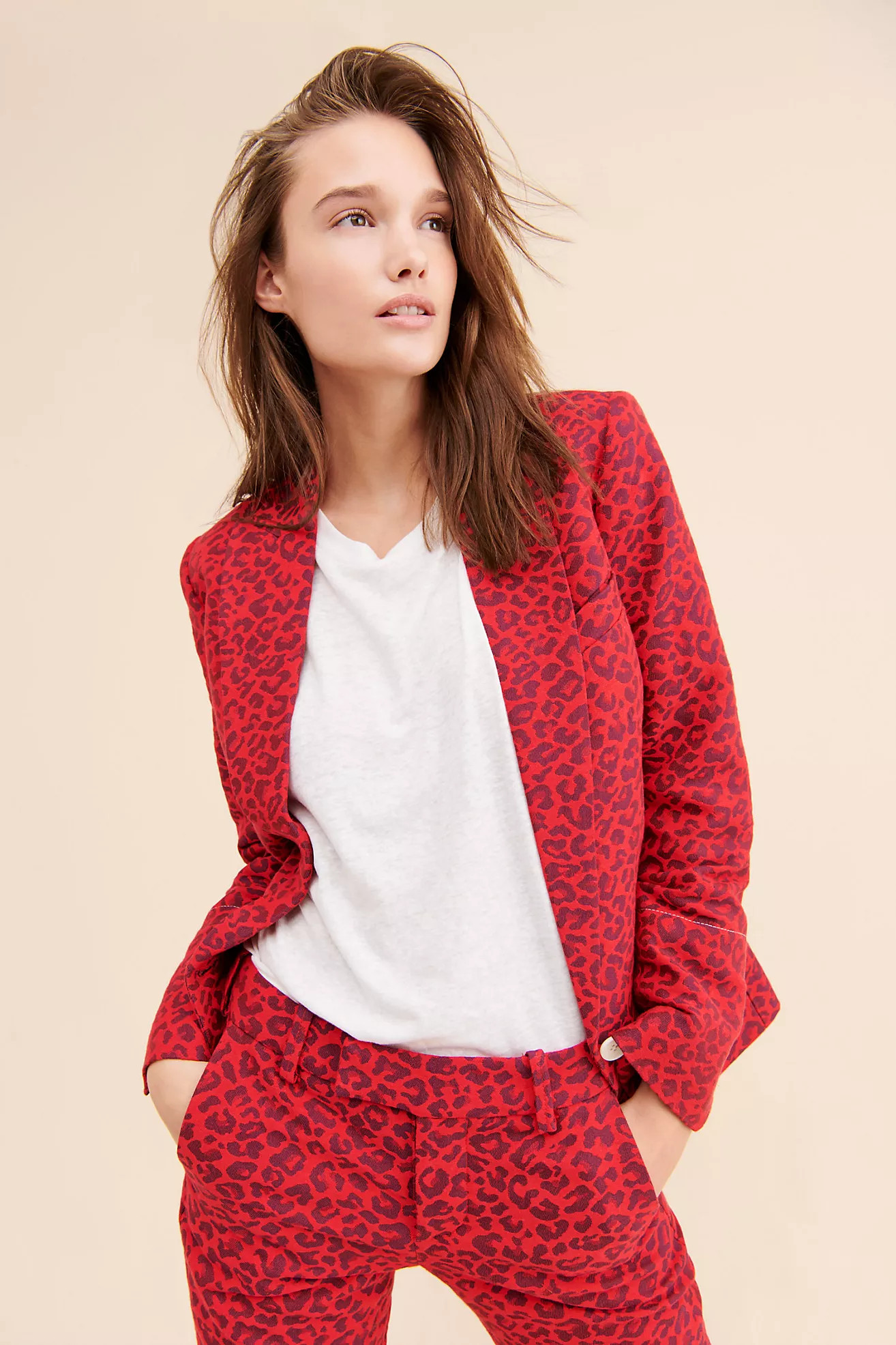 Zadig & Voltaire Leo Leopard Blazer | Anthropologie (US)
