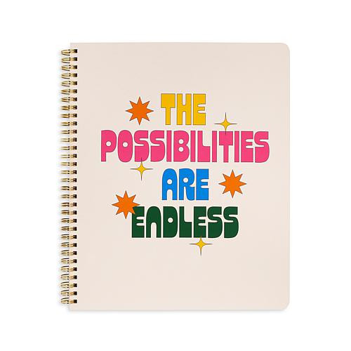 Ban.do Rough Draft Large Notebook, The Possibilities Are Endless | HSN