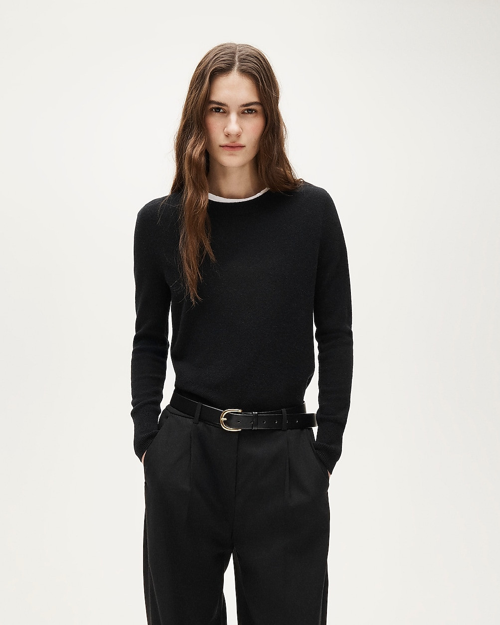 Cashmere classic-fit crewneck sweater | J. Crew US