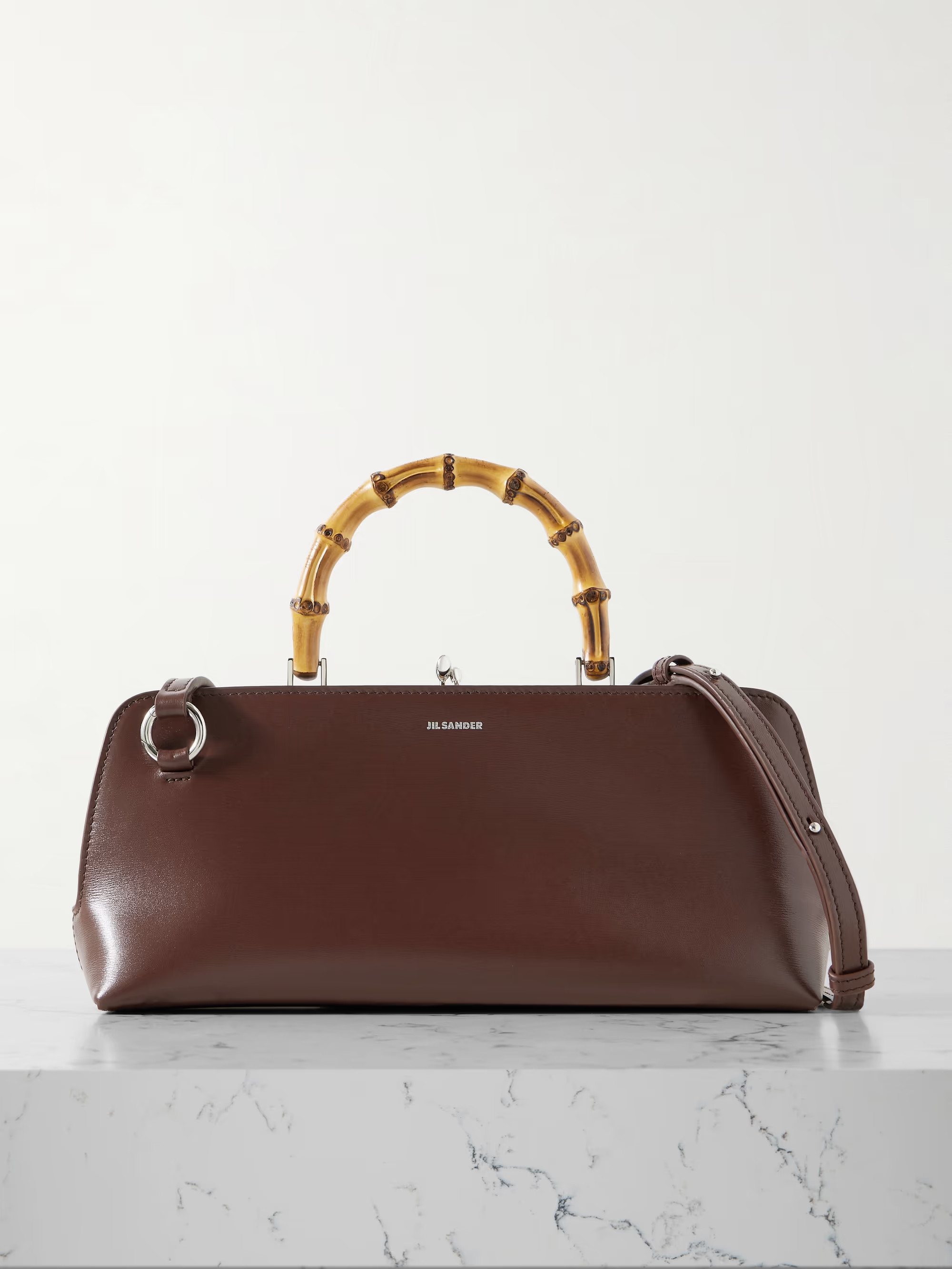 Bamboo leather tote | NET-A-PORTER (US)