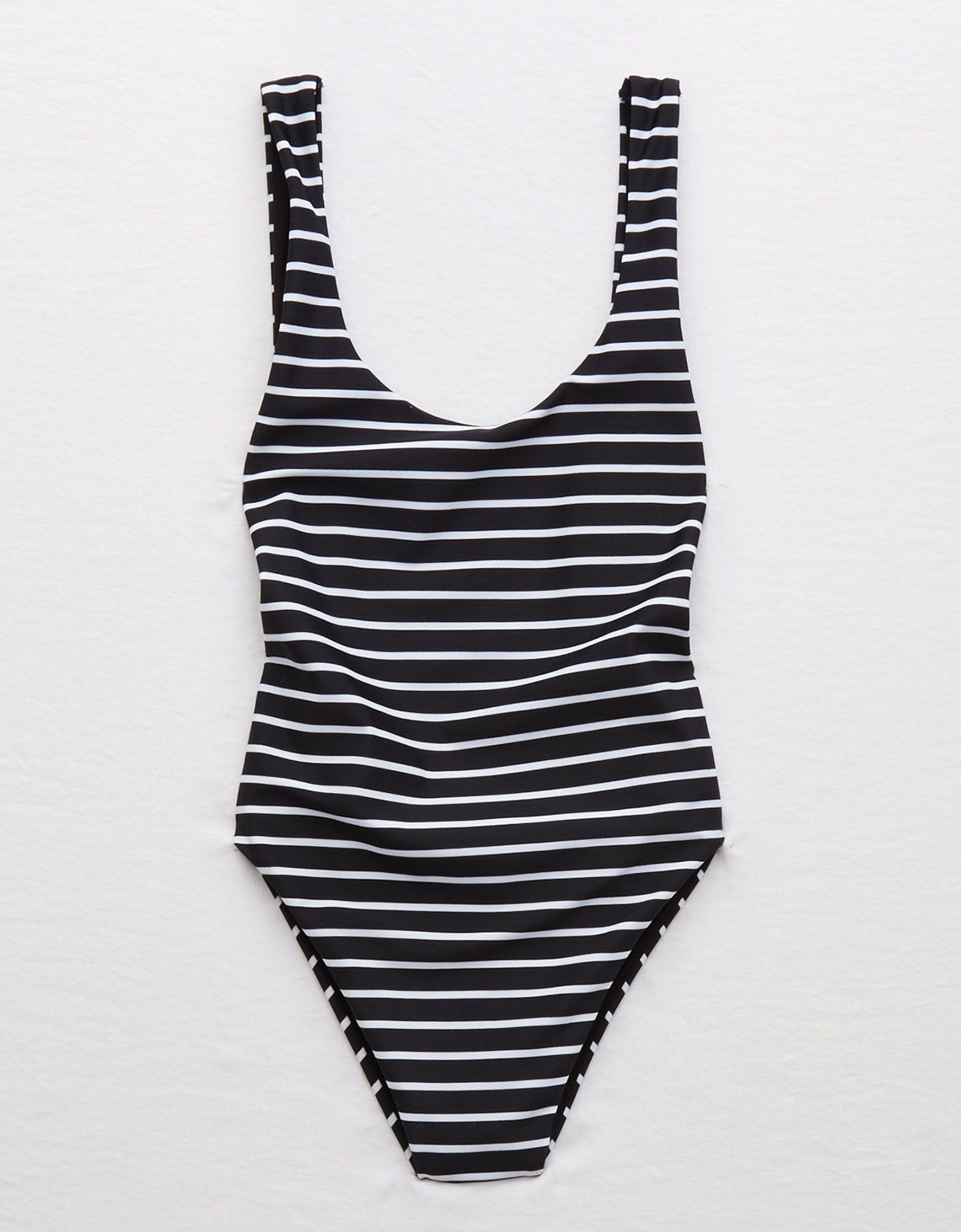 Aerie Super Scoop One Piece Swimsuit , Black | American Eagle Outfitters (US & CA)