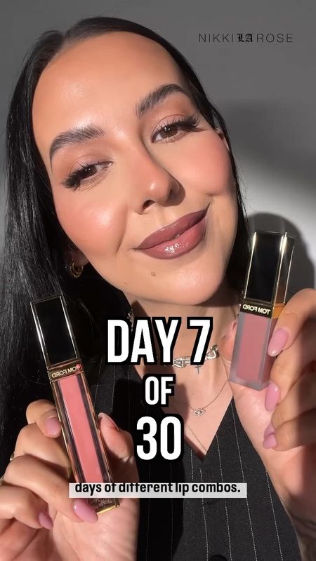 Day 7 out of 30 days of lip combos! 
Now linked!! #tomford #lipstick #lipgloss 

#LTKbeauty